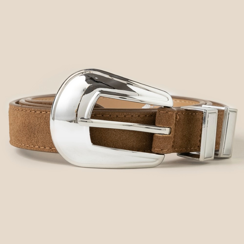 Western Style Statement Buckle Belt