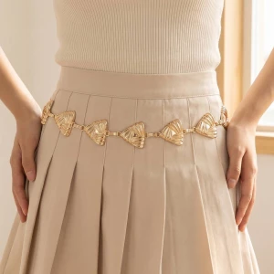 Triangle Link Chain Belt