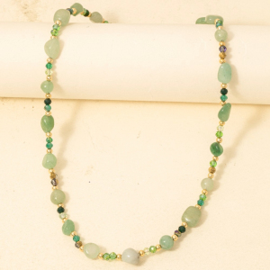 Assorted Stone Beaded Necklace