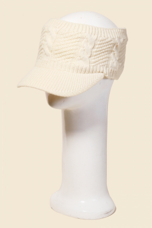Crochet Knit Sun Visor