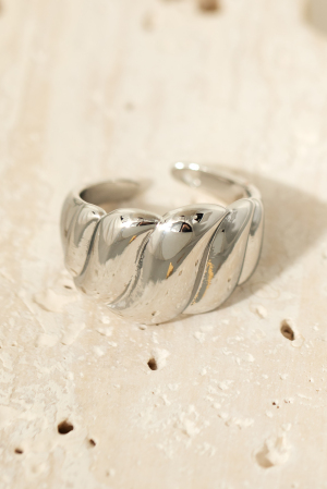 Croissant Statement Ring