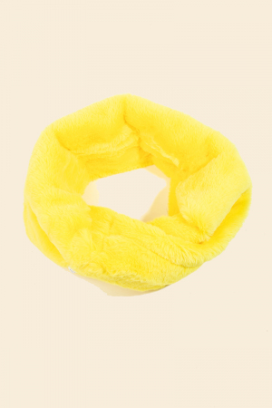 Fur Bright Winter Infinity Scarf