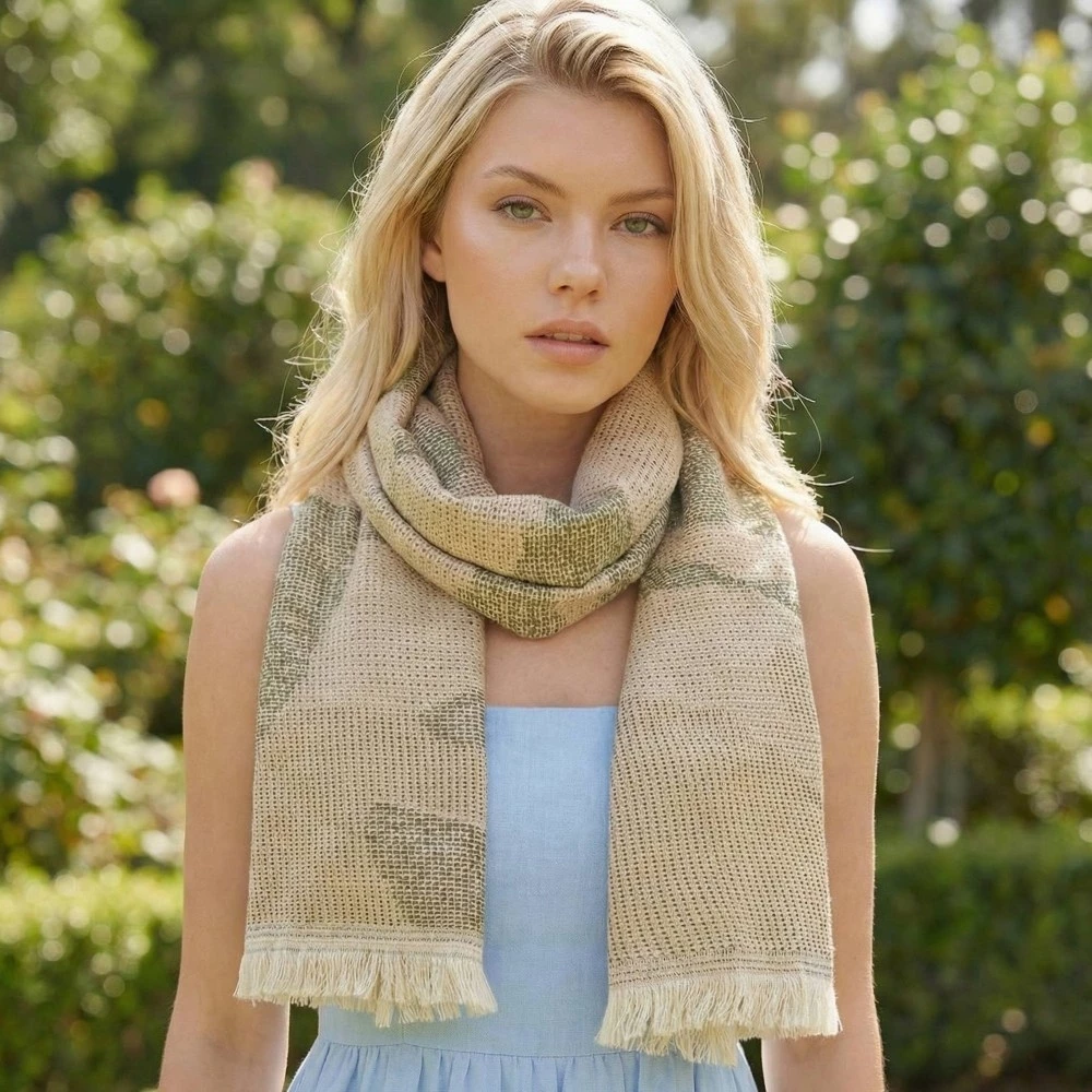 Camo Pattern Oblong Scarf