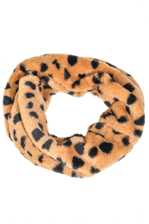 Dalmatian Print Infinity Scarf