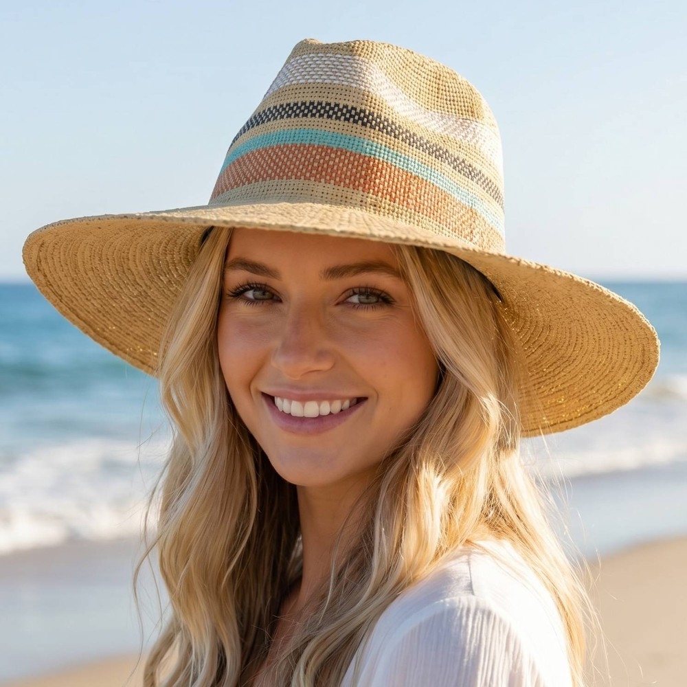 Raffia Straw Sun Hat