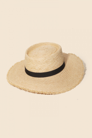Ribbon Bow Strap Straw Sun Hat