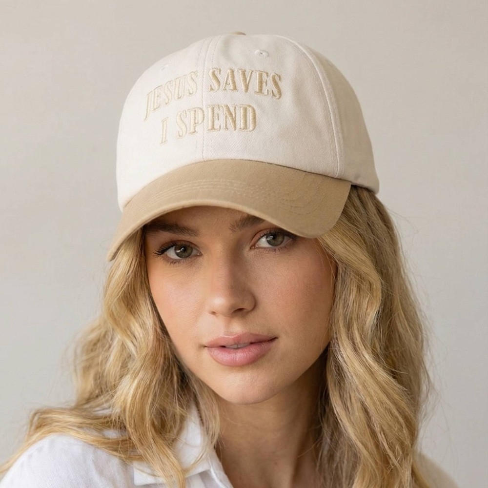 Jesus Saves I Spend Trucker Hat