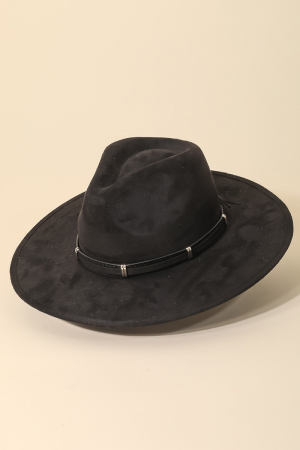 Wide Brim Fedora Fashion Hat
