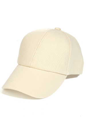 Solid Color Baseball Cap