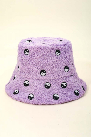 Fur Yin Yang Bucket Hat