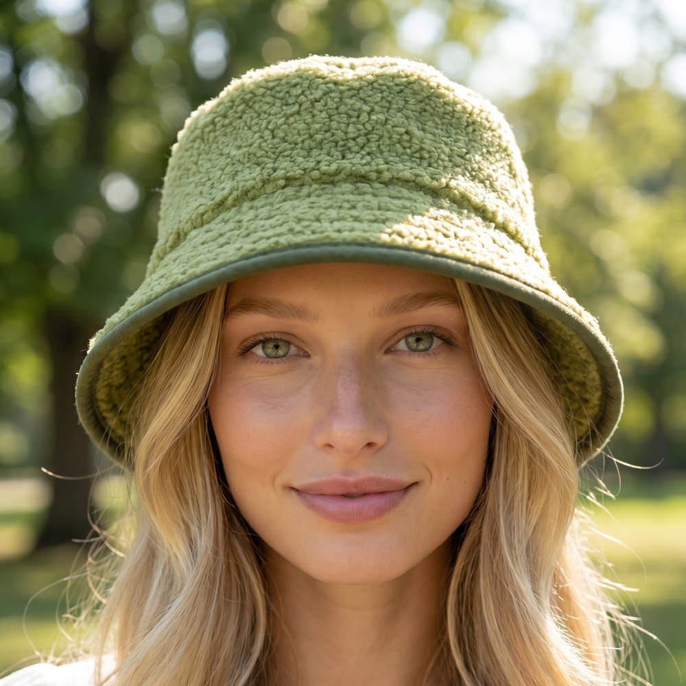 Sherpa Fleece Bucket Hat