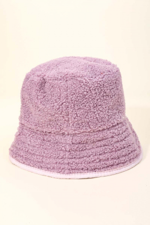 Teddy Fur Bucket Hat