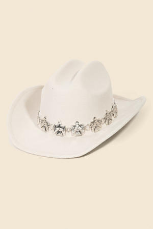 Eagle Chain Strap Western Cowboy Hat