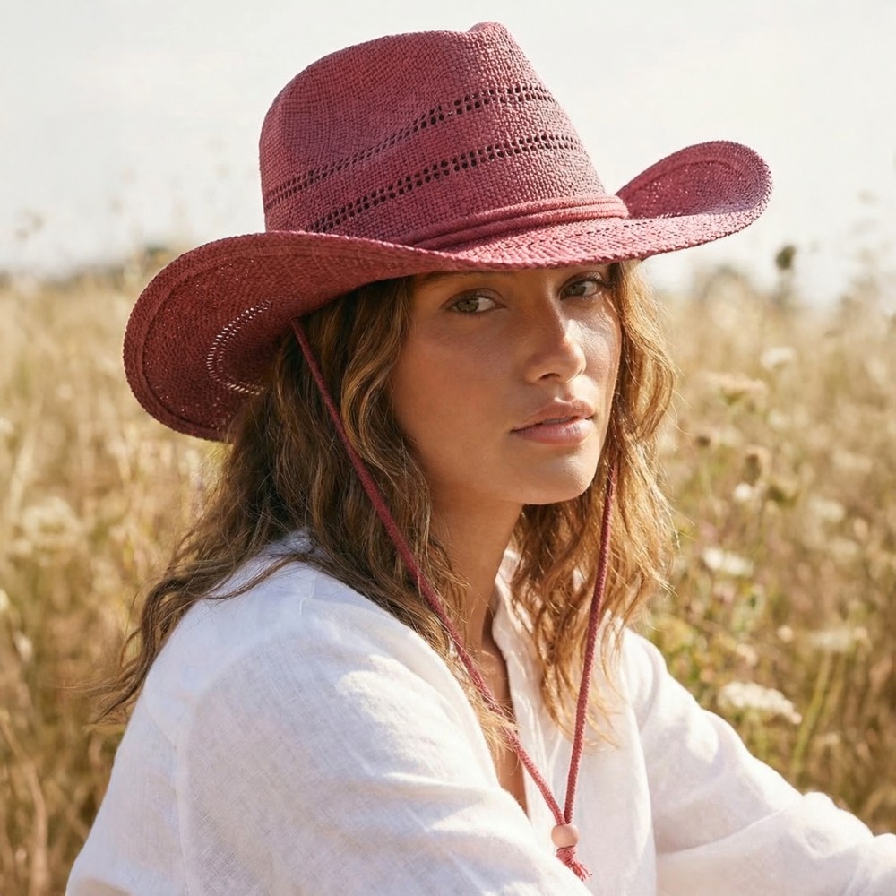 Straw Weave Cowboy Hat