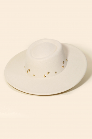 Star Studded Fedora Hat