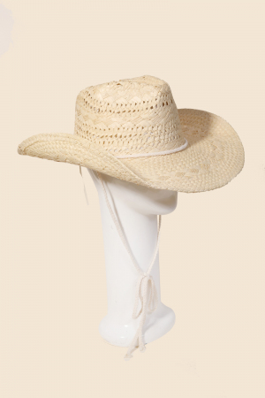 Western Straw Weave Cowboy Hat