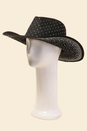 Western Studded Pattern Cowboy Hat