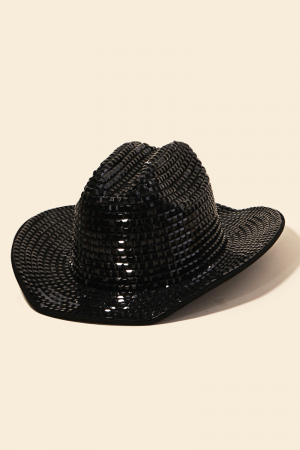 Rhinestone Bead Studded Fedora Hat