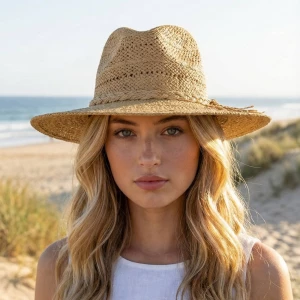 Braided Rope Band Straw Hat