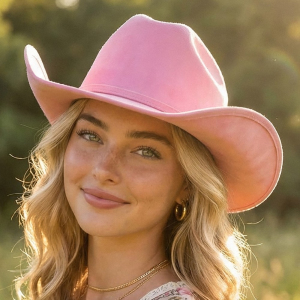 Solid Color Western Cowboy Hat
