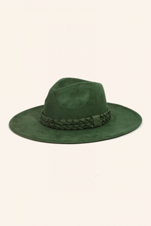 Double Rope Braid Fedora Hat