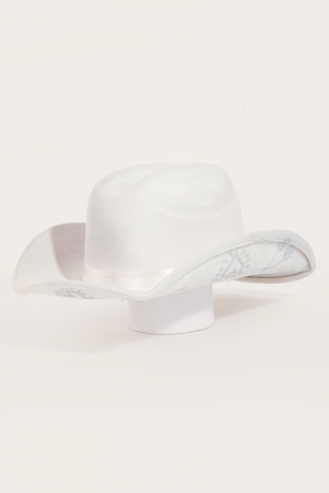 Cute Rhinestone Studded Western Cowboy Hat