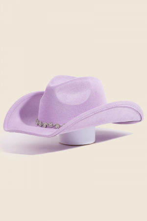Rhinestone Link Western Cowboy Hat