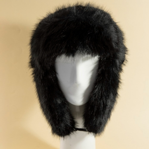 Faux Fur Hood Winter Hat
