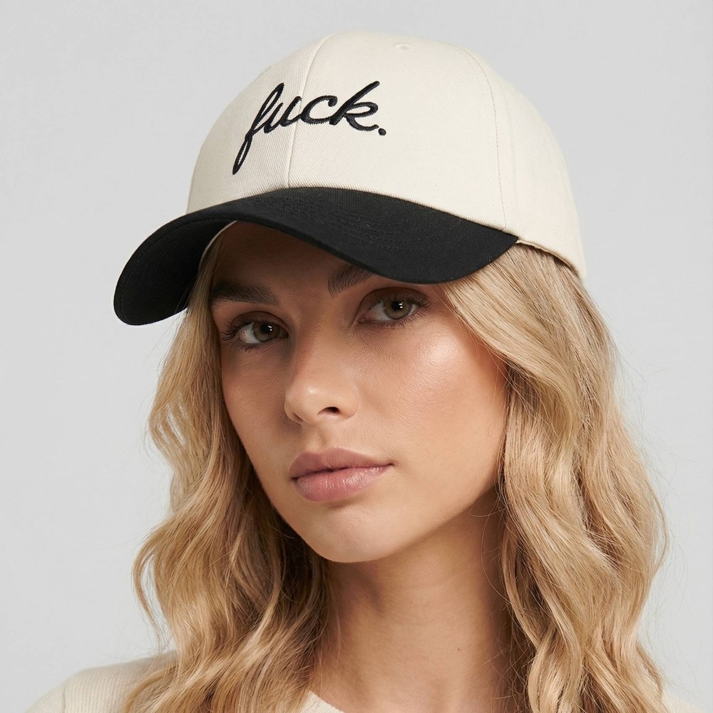 Fuck Print Cap
