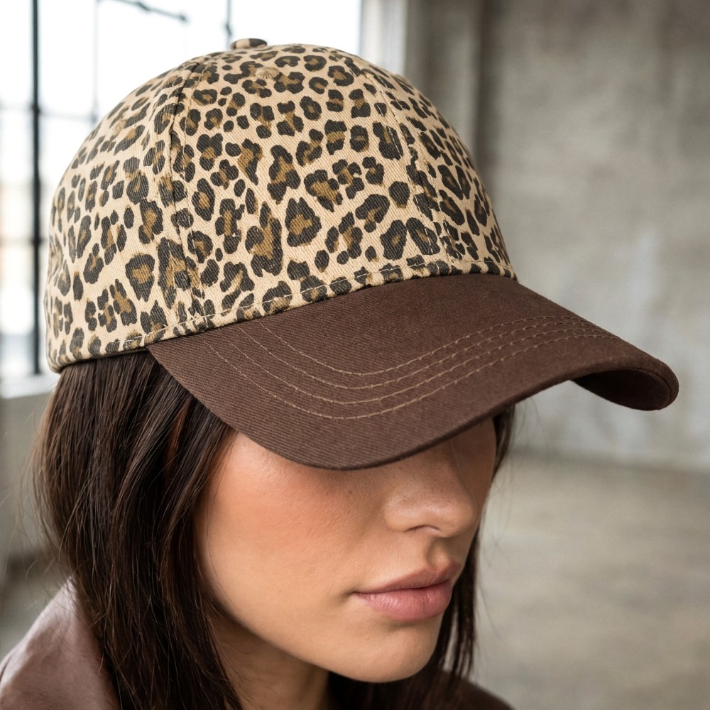 Leopard Print Cap