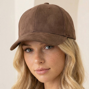 Solid Leather Baseball Cap