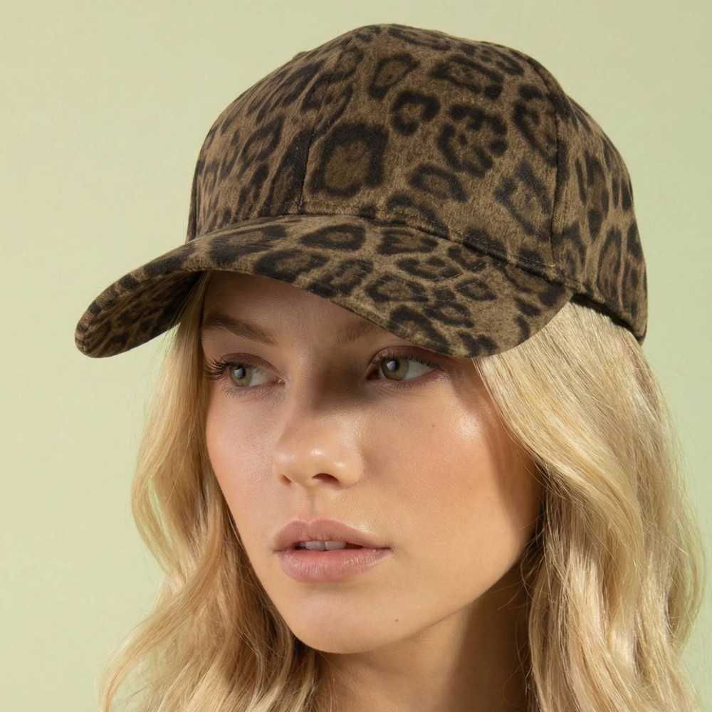 Leopard Print Baseball Cap