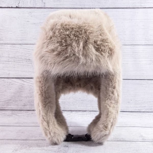 Plush Fur Trapper Hat With Ear Flaps