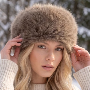 Plush Fur Cossack Style Winter Hat
