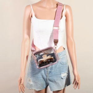 Transparent Rectangle Crossbody Bag
