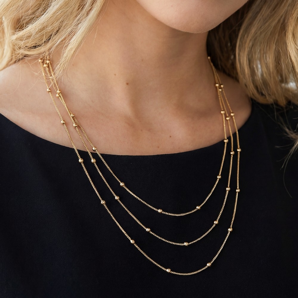 Dainty Layered Chain Necklace