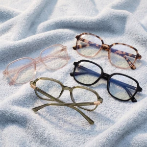 Round Square Blue Light Computer Glasses