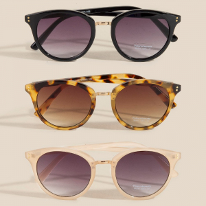 Circle Lens Sunglasses Set
