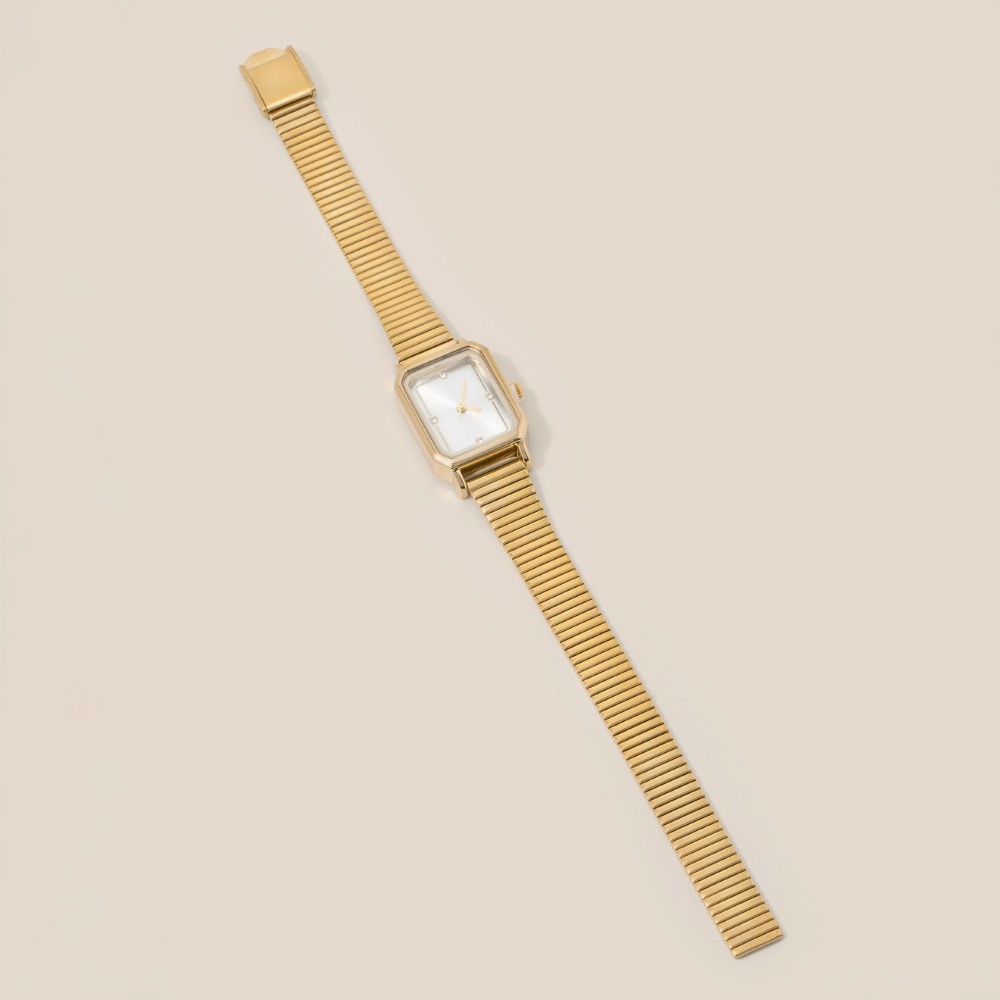 Snake Band Rectangle Style Watch