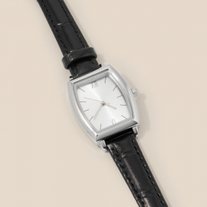 Thin Leather Strap Vintage Rectangle Watch