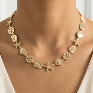 Assorted Sealife Chain Link Necklace