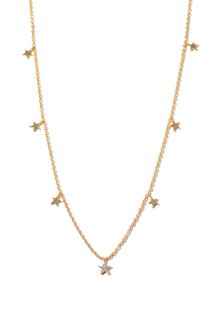 Multi Star Charm Necklace