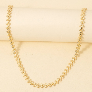 Repeating Ornate Chain Link Necklace