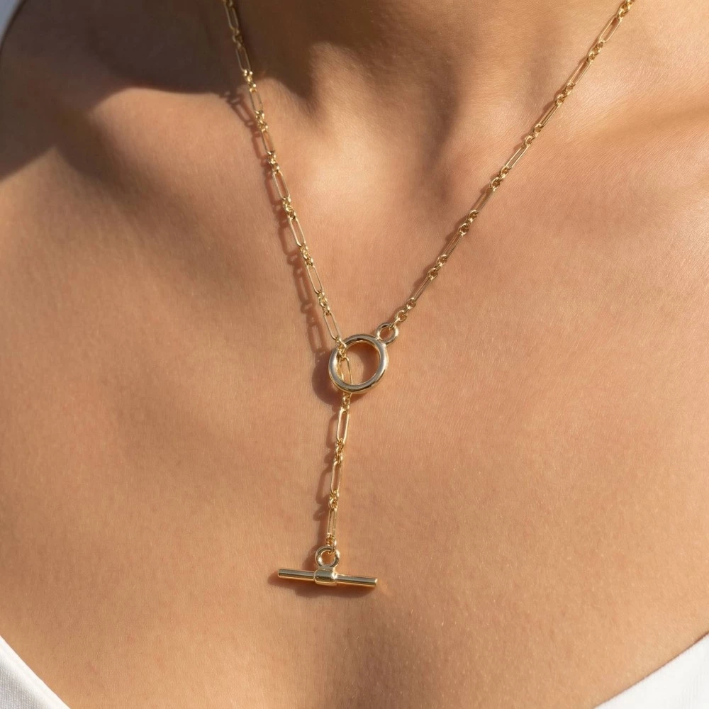Dainty Toggle Chain Necklace