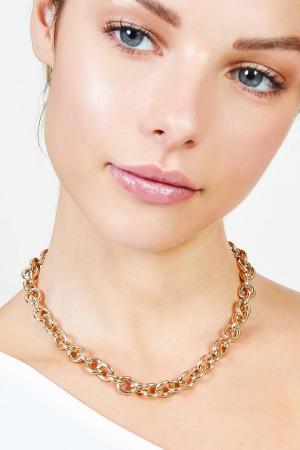 Chain Link Choker Necklace
