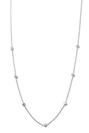 Mini Stud Charms Chain Necklace