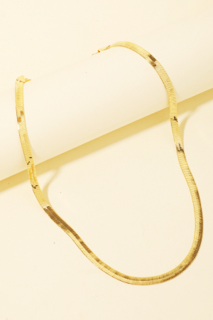 Herringbone Choker Necklace