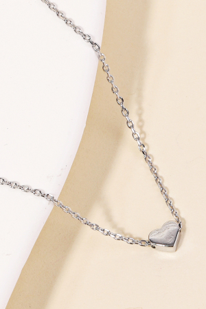 Mini Heart Pendant Necklace