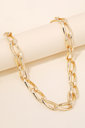 Thick Chain Link Necklace