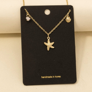 Sealife Starfish Charms Necklace